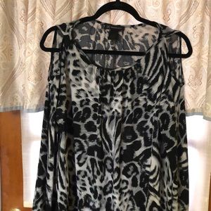 Inc cold shoulder top